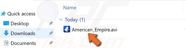 Select torrent file in Vuze