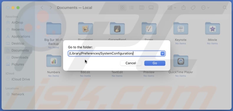 Go to System Configuration