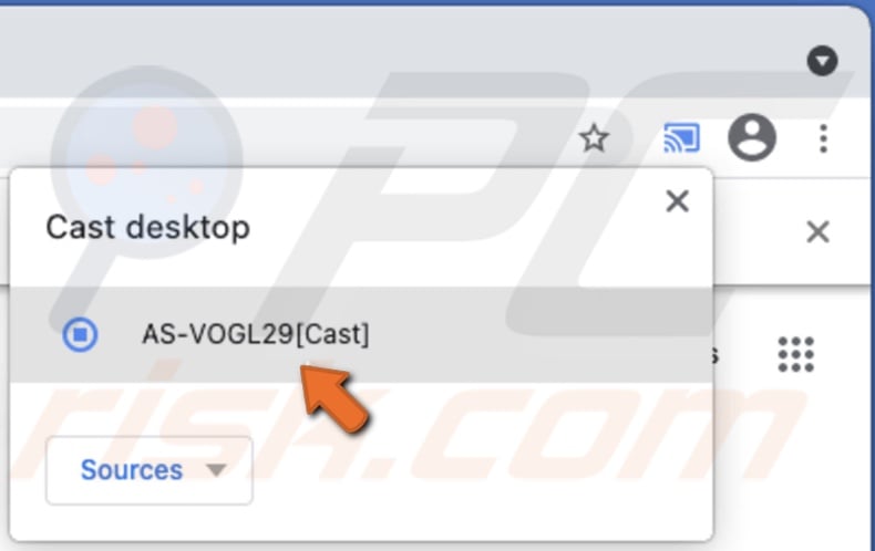 Cast screen to your TV
