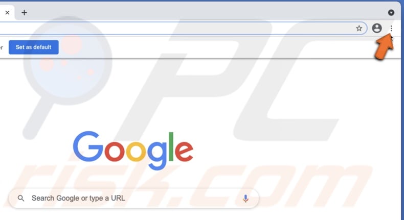 Click on the three dots