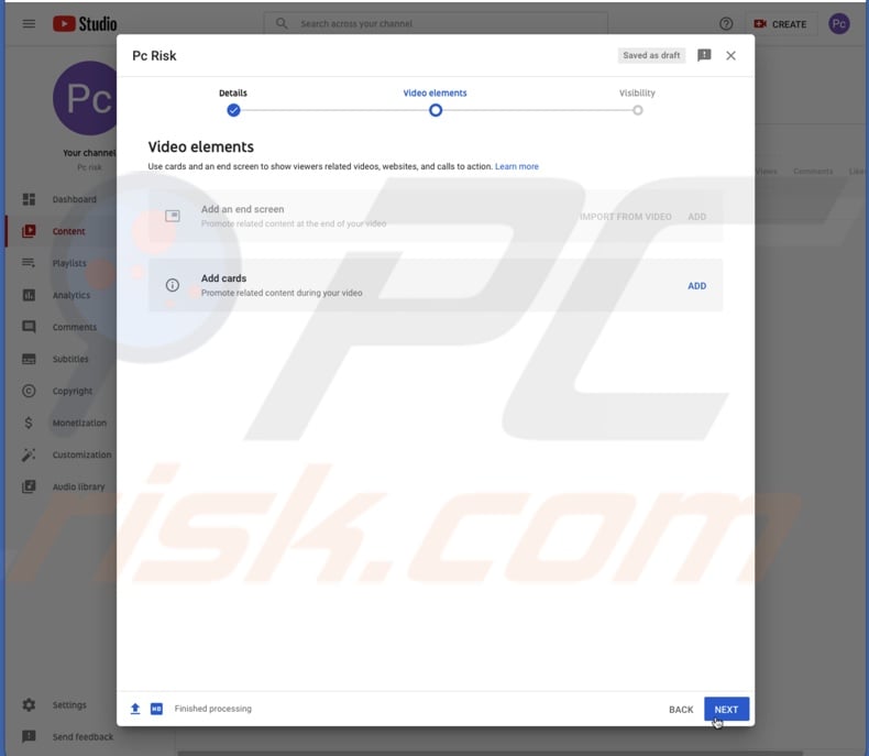 Add promotions to your video