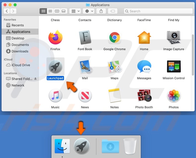 Add Launchpad to Dock