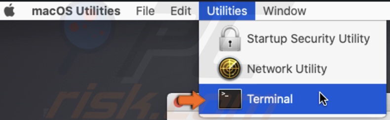 Open Terminal in Recovery Mode