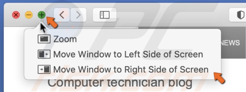 Change window position in Catalina