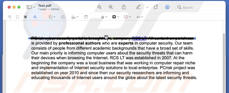 Delete sketch in Preview