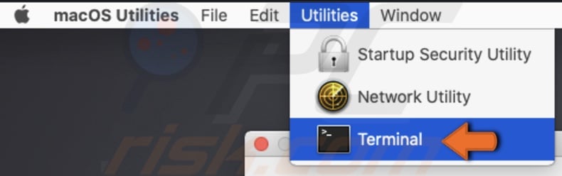 Open Terminal in Recovery Mode