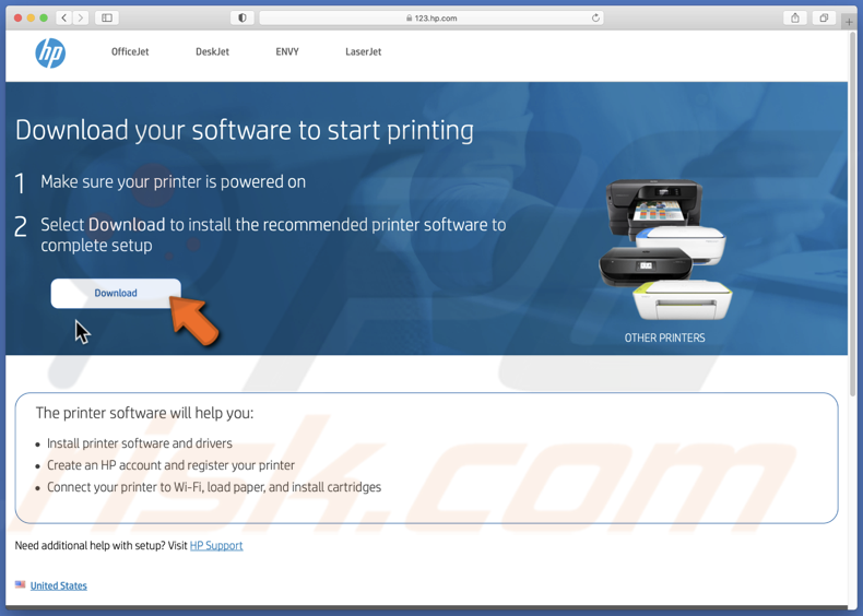 Download HP Easy Start