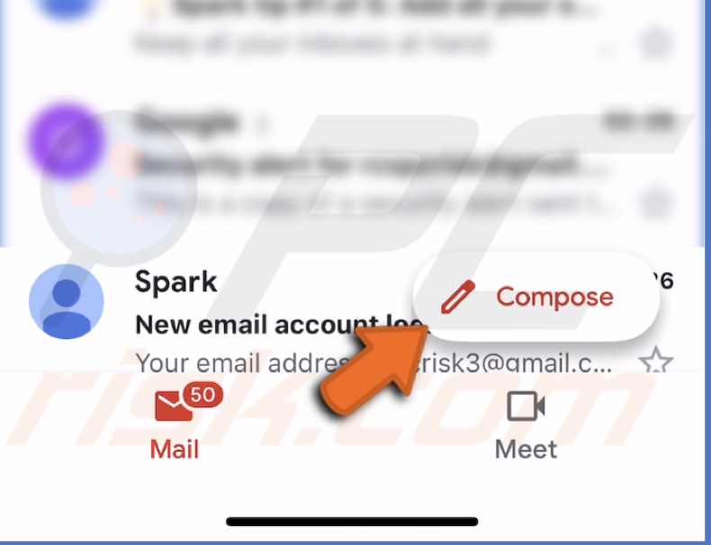 Compose email