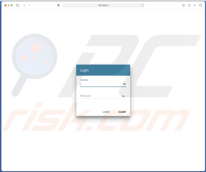 Access router settings