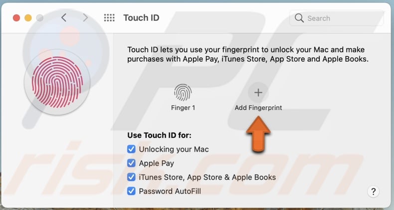 Add fingerprint