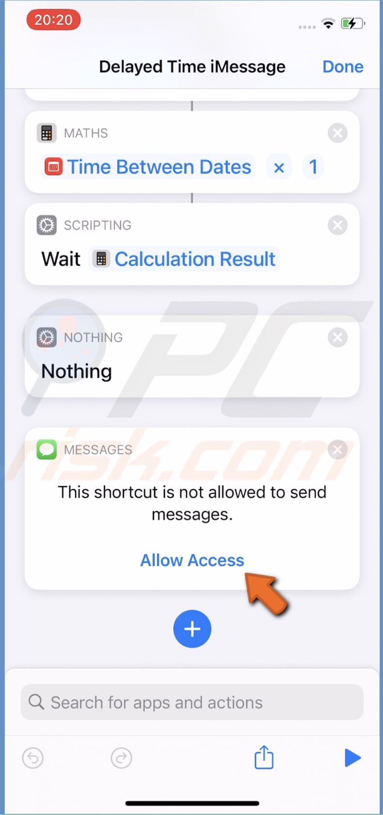 Allow to send messages