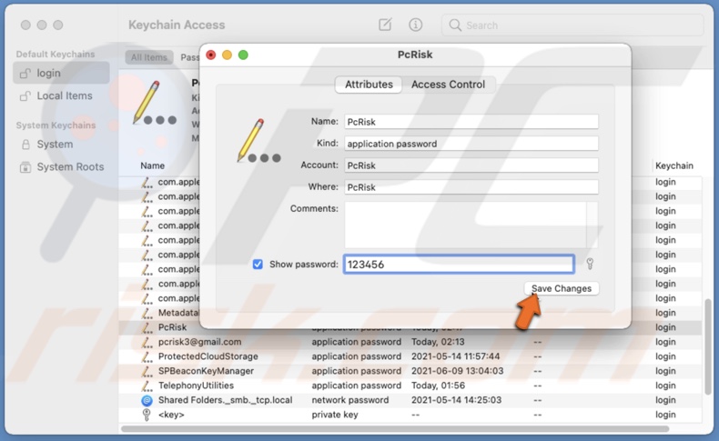 Click on Save Changes