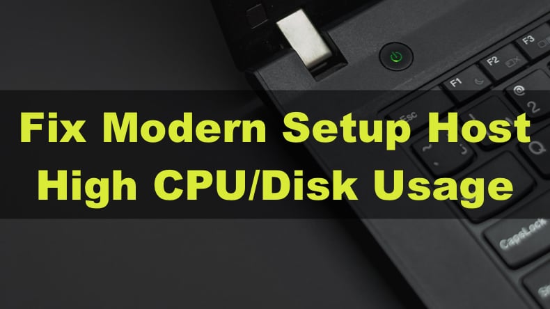Modern Setup Host High Disk