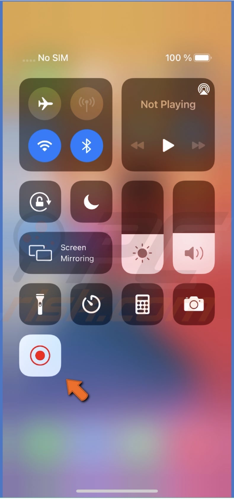 Start Screen Recording