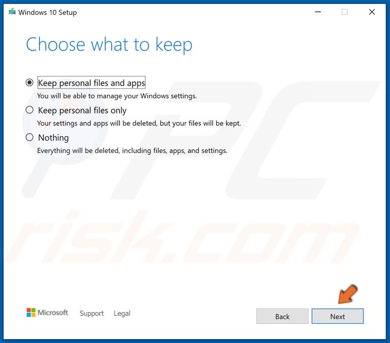 Customize the instalaltion settings and click Next