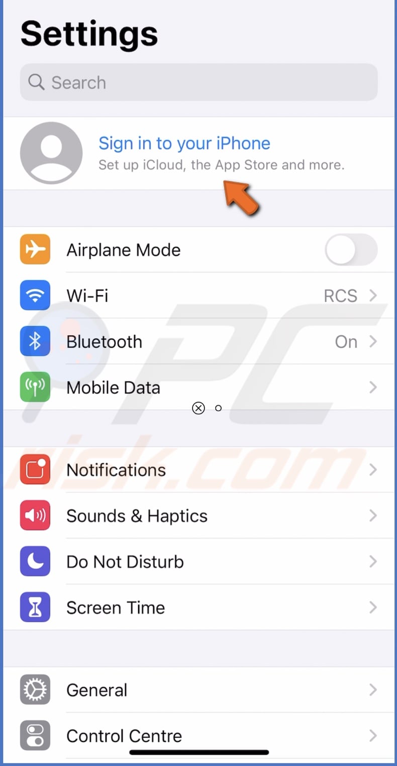 Sign in to your Apple ID