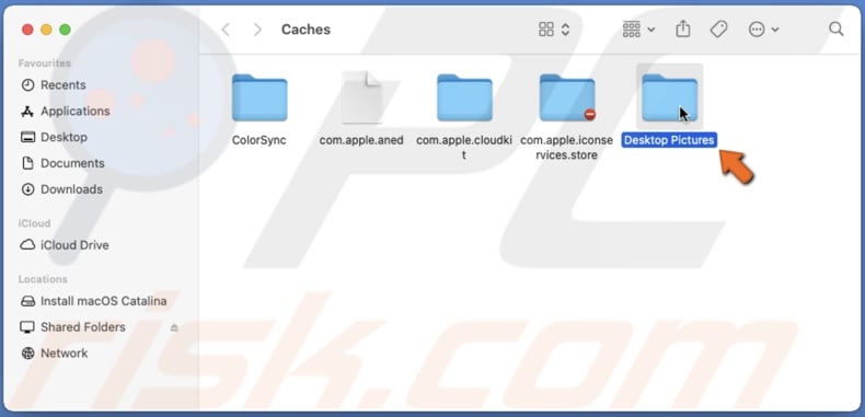 Click on Desktop Pictures