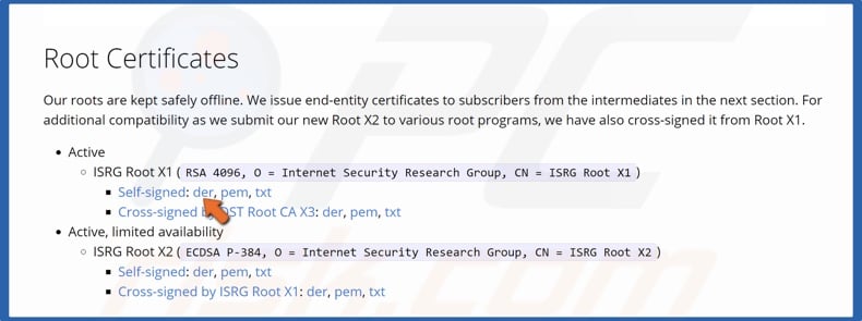 Download isrgrootx1.der