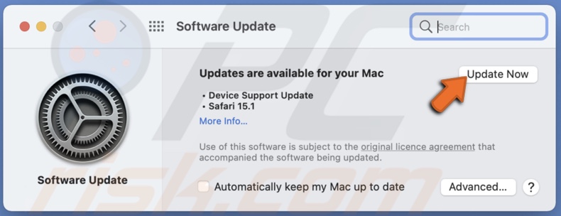 Update macOS