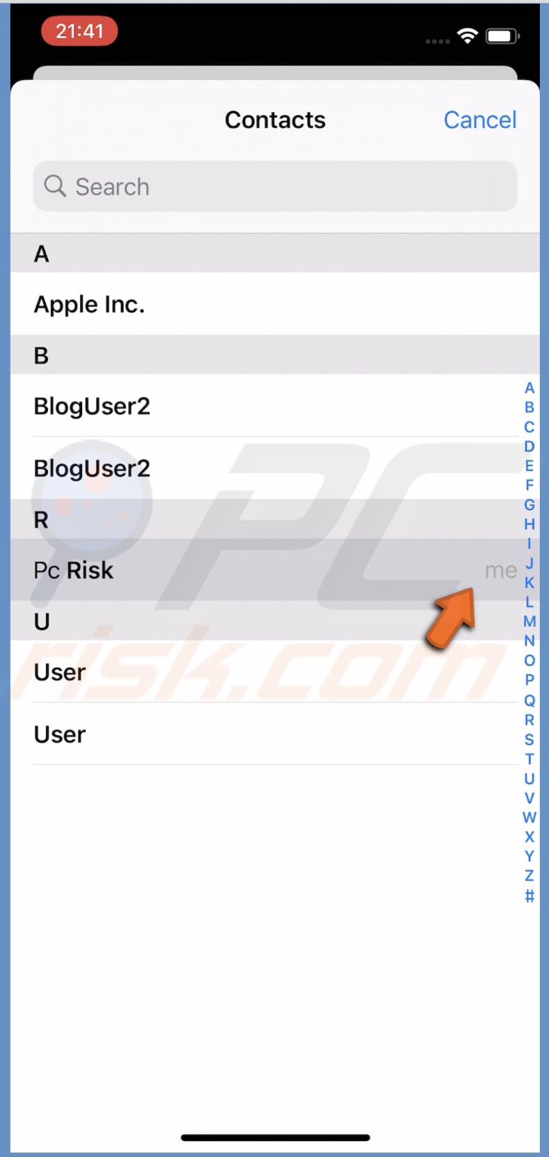 Add your contact info