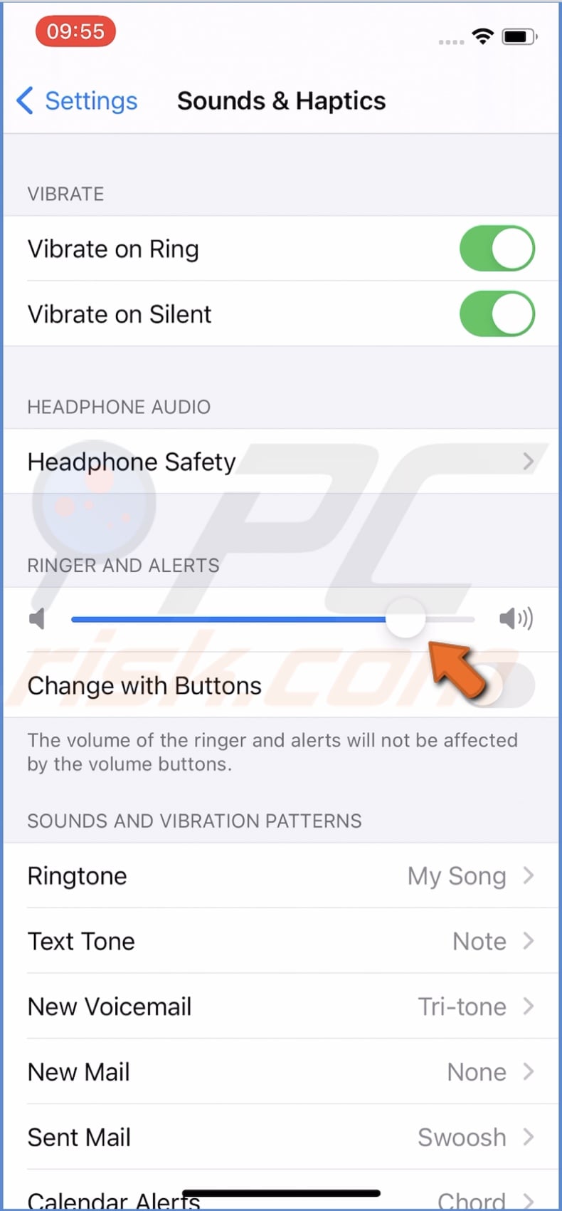 Check iPhone speakers