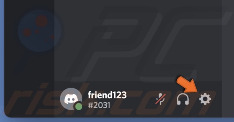 Go to Discord settings