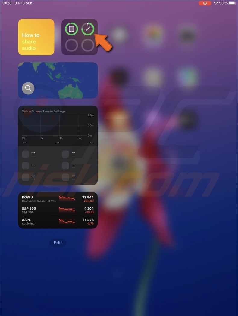 Apple Pencil charging