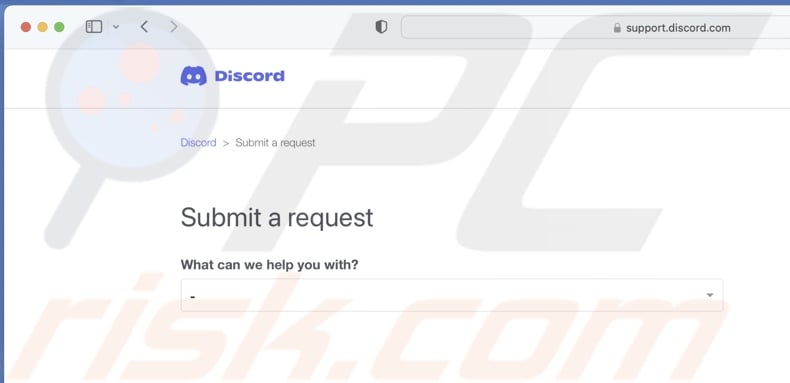 Submit a request
