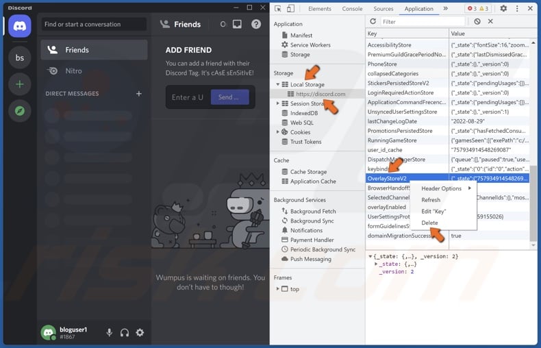 Right-click OverlayV2 and click Delete
