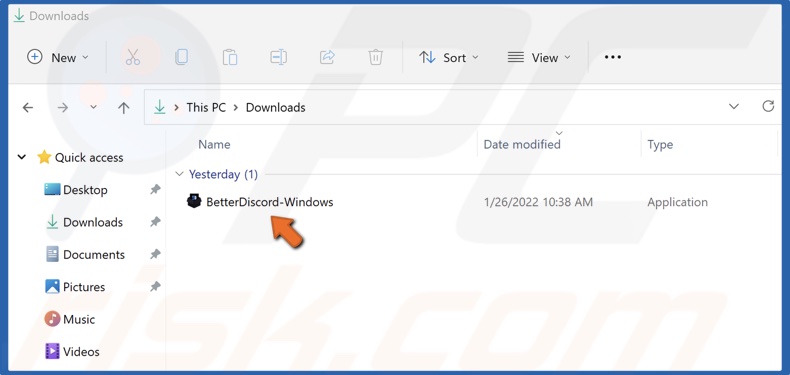Run the BetterDiscord installer