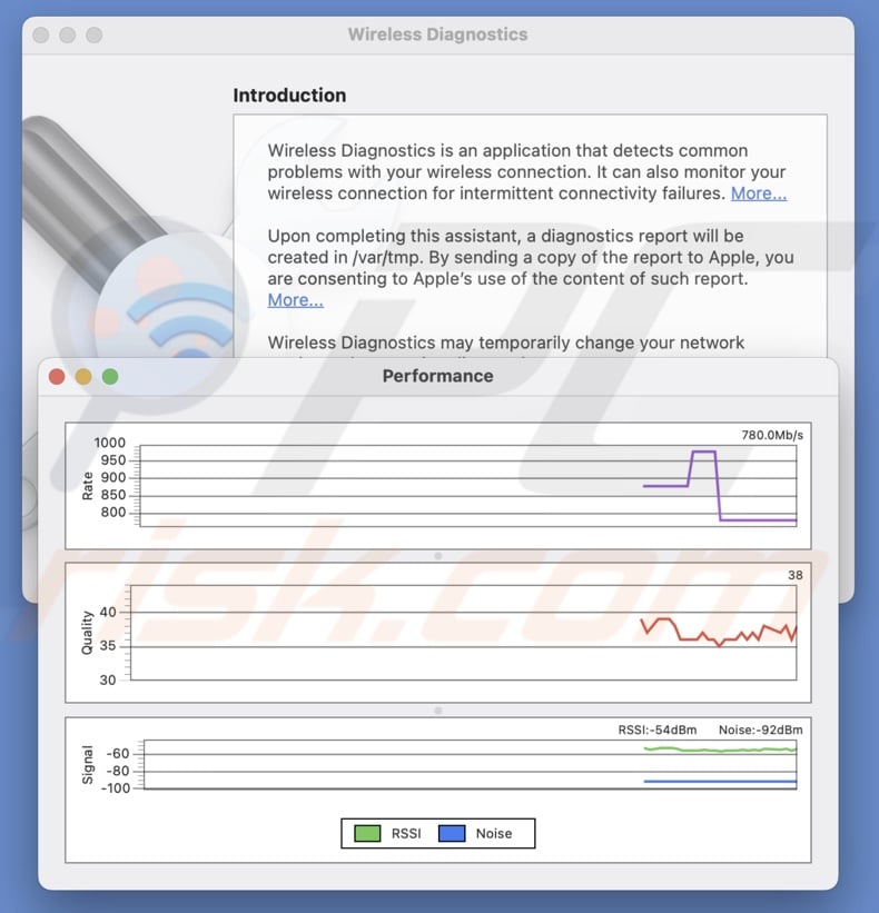 Run Wireless Diagnostics