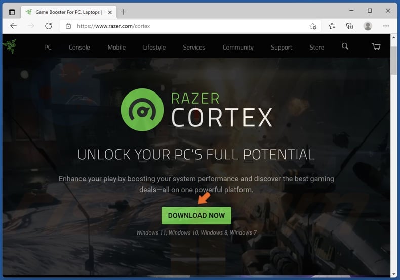 Click the Download Now button