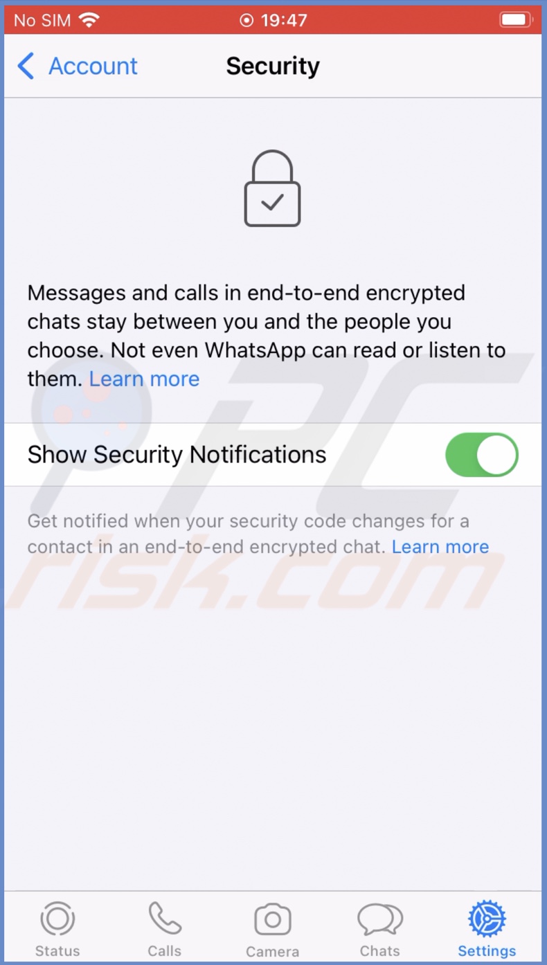 Enable notifications