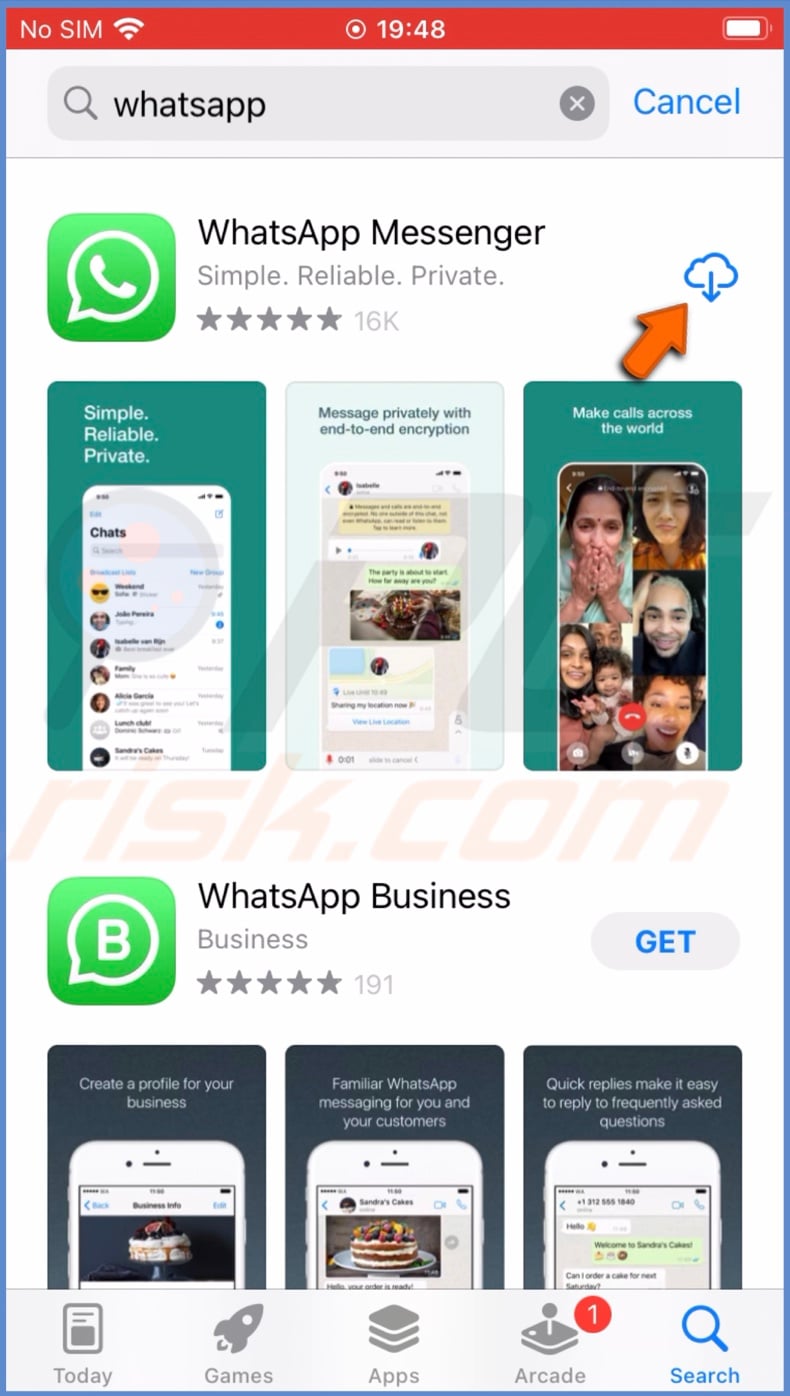 Redownload WhatsApp