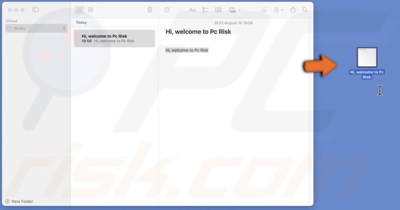 Clip text from a file