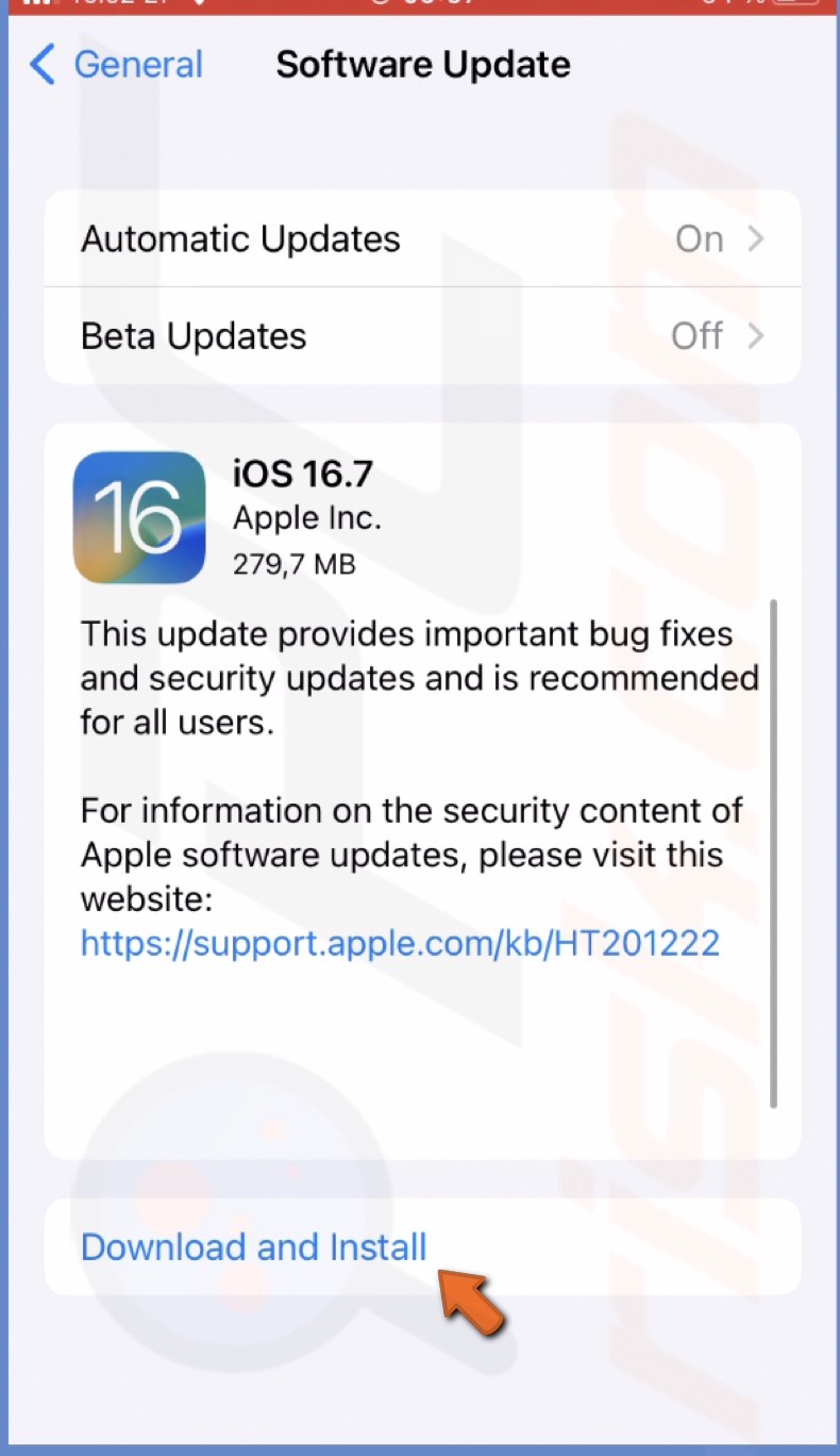 Update iOS