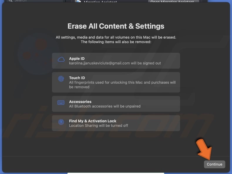 Check if data os backed up