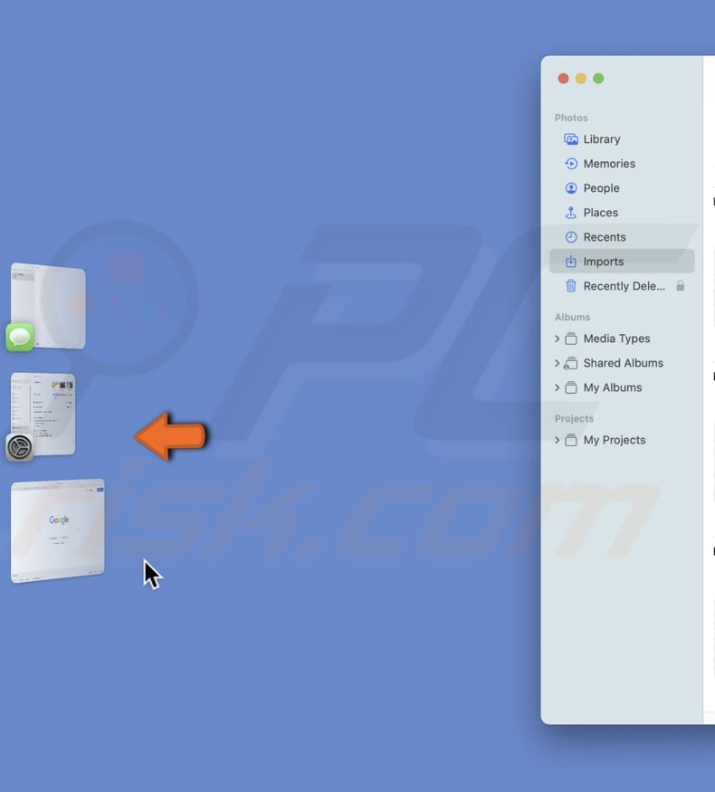 Remove app from group