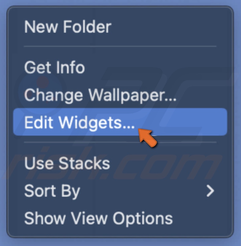 Edit Widget