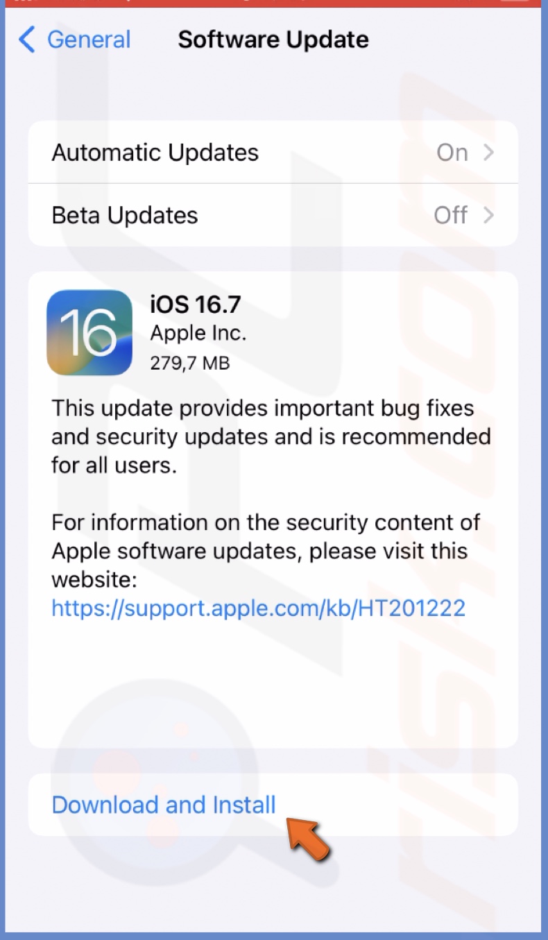 Update iOS