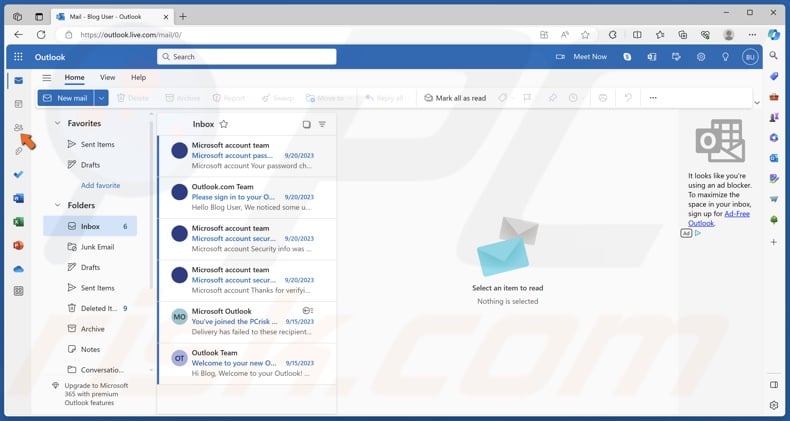 Click the People icon on the left side of the Outlook window