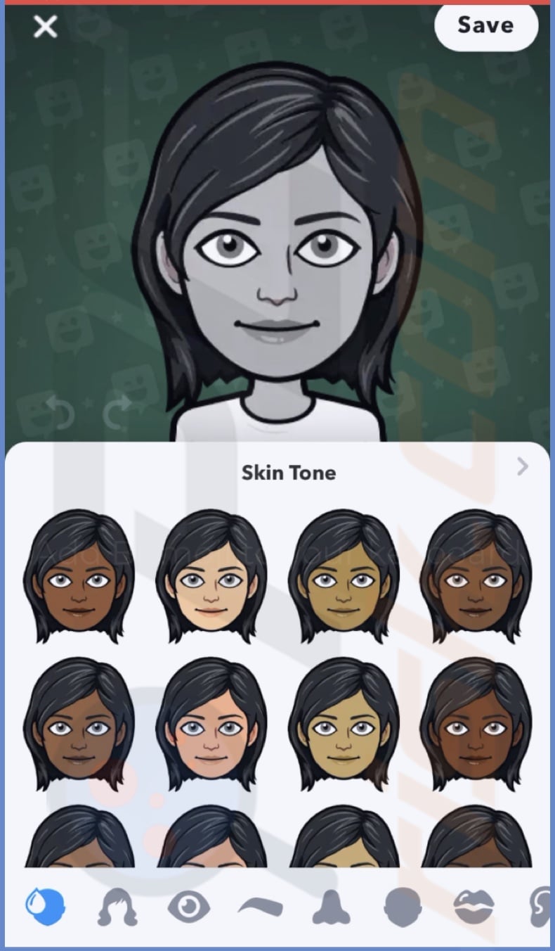 Customize avatar