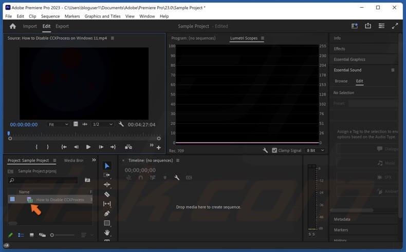 select the projects you want to create proxies for