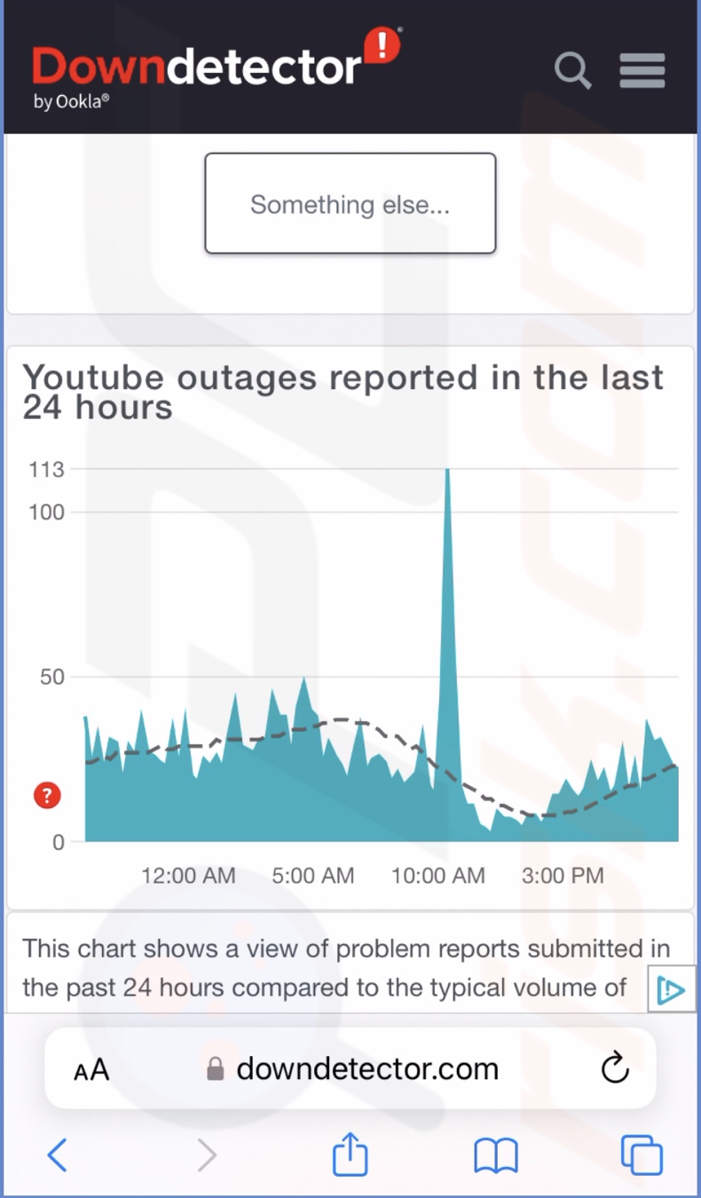 Check YouTube server