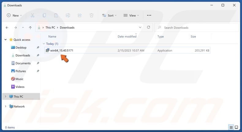 Run the Intel graphics driver installer