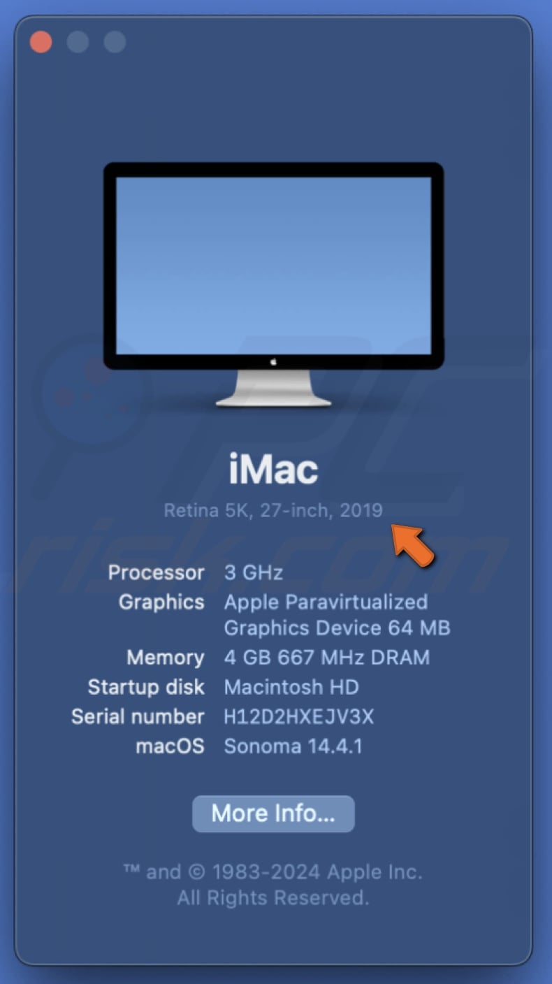 Mac model