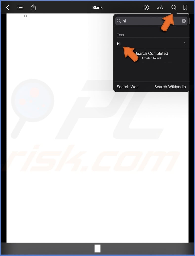 Search words or phrases in Books