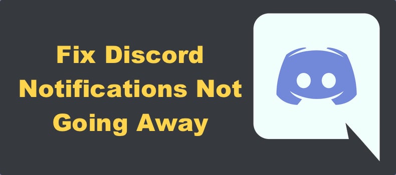 Discord Notification Won't Go Away