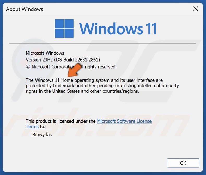 Check your Windows 11 version