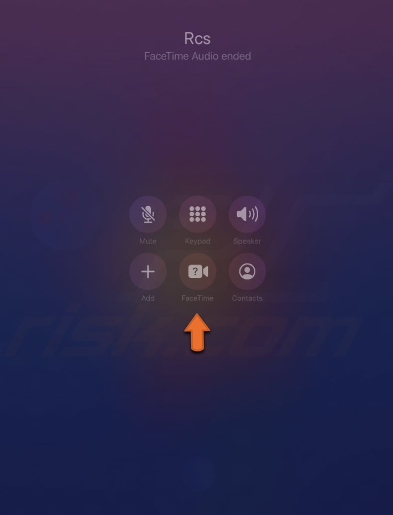 Switch to video call